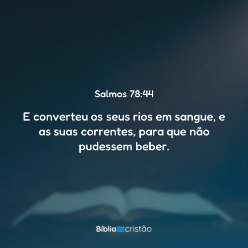 Salmos 78:44