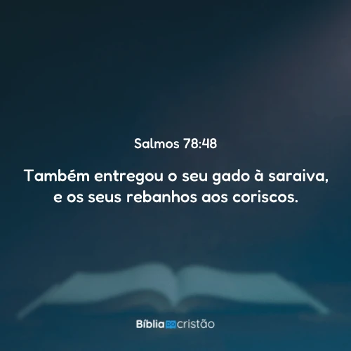 Salmos 78:48