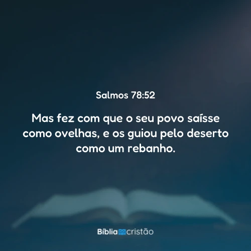 Salmos 78:52