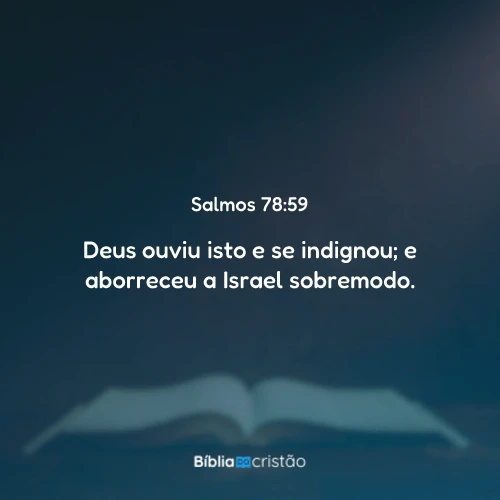 Salmos 78:59