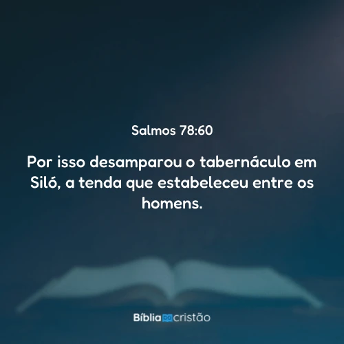 Salmos 78:60