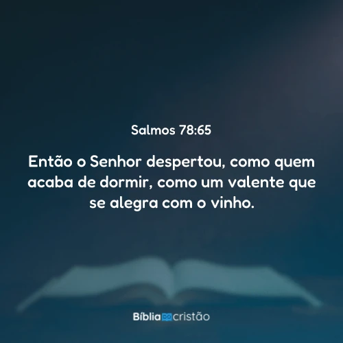 Salmos 78:65