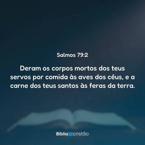 Salmos 79:2