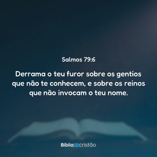 Salmos 79:6