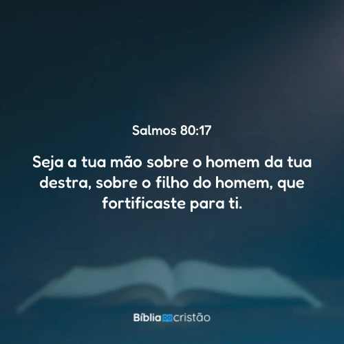 Salmos 80:17