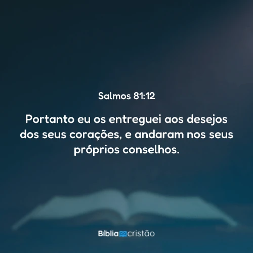 Salmos 81:12