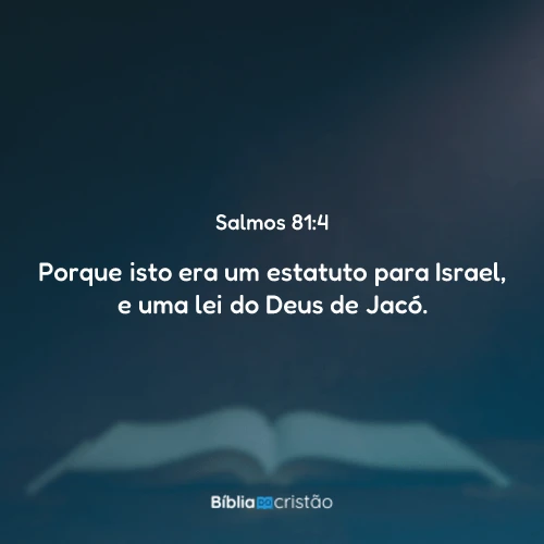Salmos 81:4