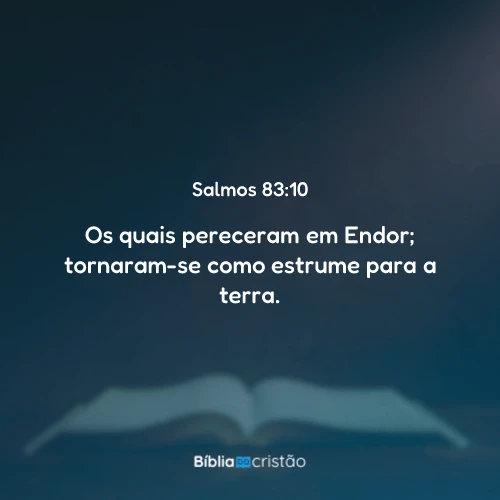 Salmos 83:10