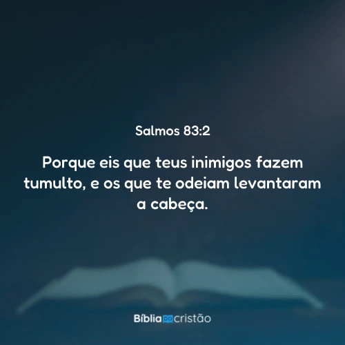 Salmos 83:2
