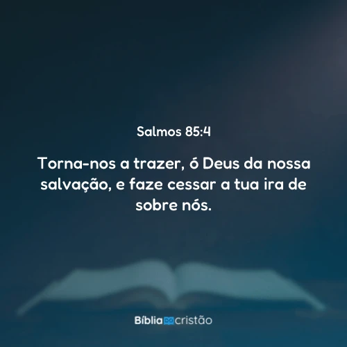 Salmos 85:4