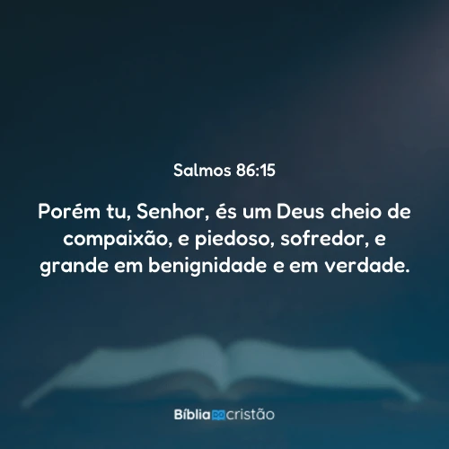 Salmos 86:15
