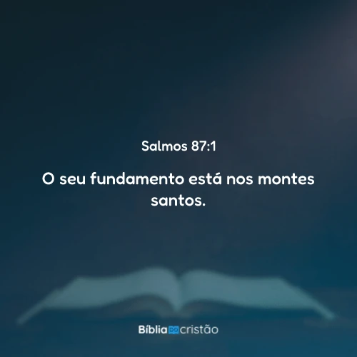 Salmos 87:1
