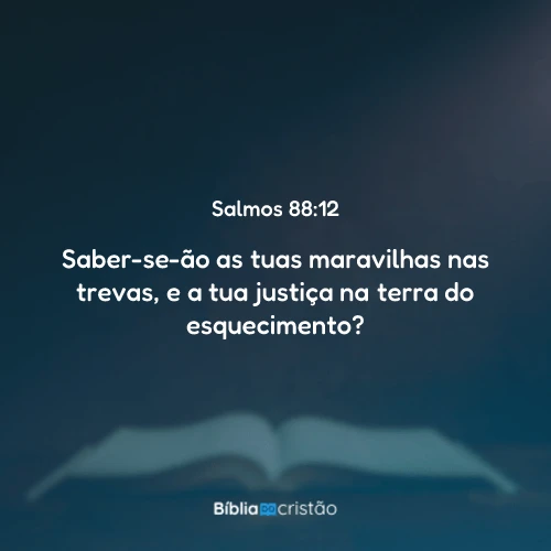 Salmos 88:12