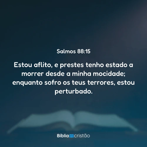 Salmos 88:15