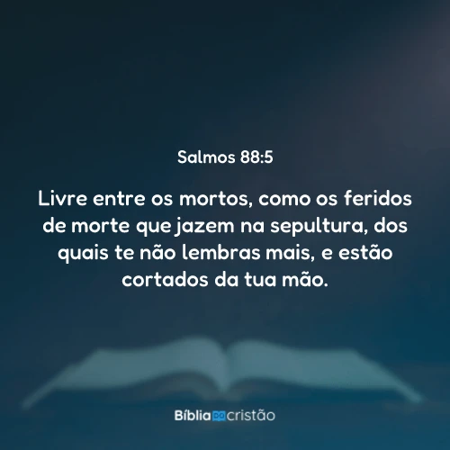 Salmos 88:5
