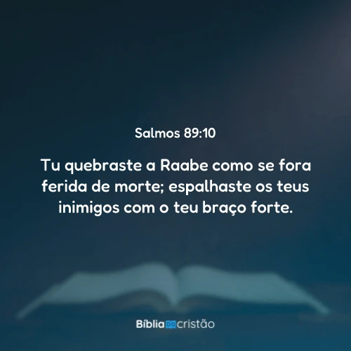 Salmos 89:10