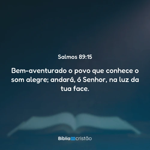 Salmos 89:15