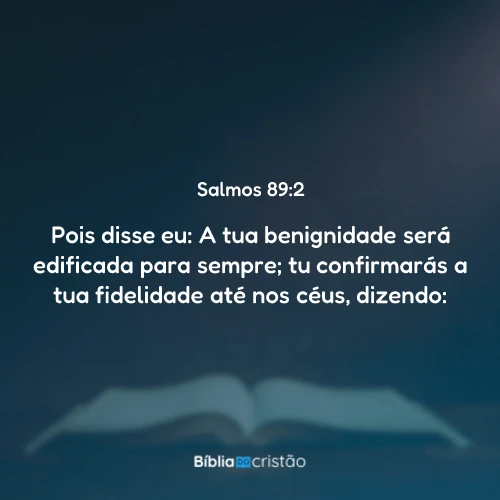 Salmos 89:2