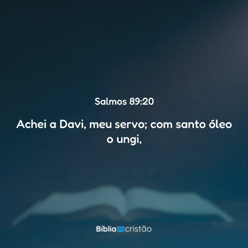 Salmos 89:20