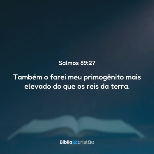 Salmos 89:27