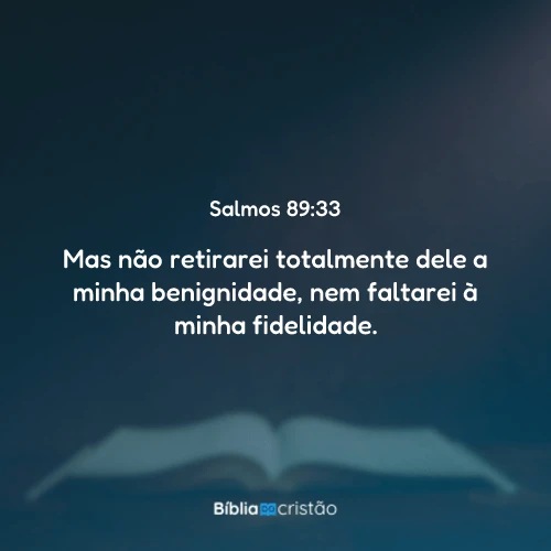 Salmos 89:33