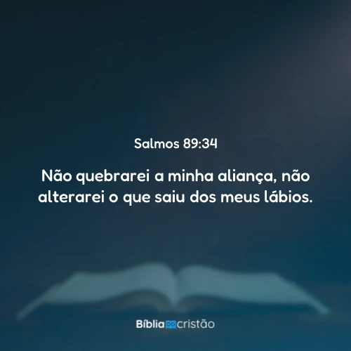 Salmos 89:34