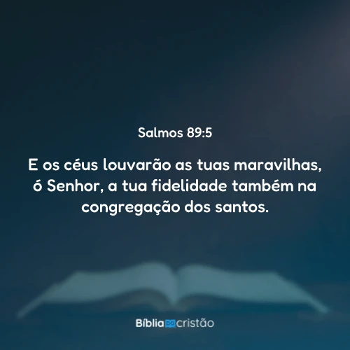 Salmos 89:5