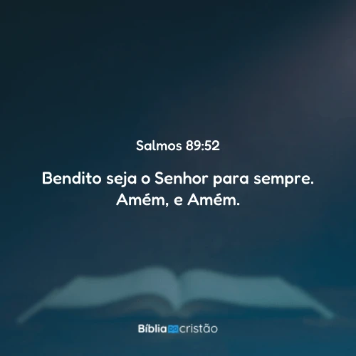 Salmos 89:52