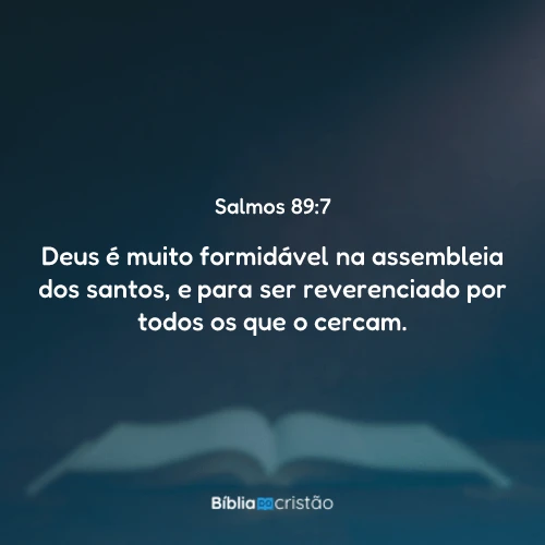 Salmos 89:7