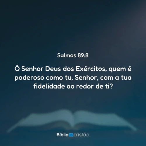 Salmos 89:8