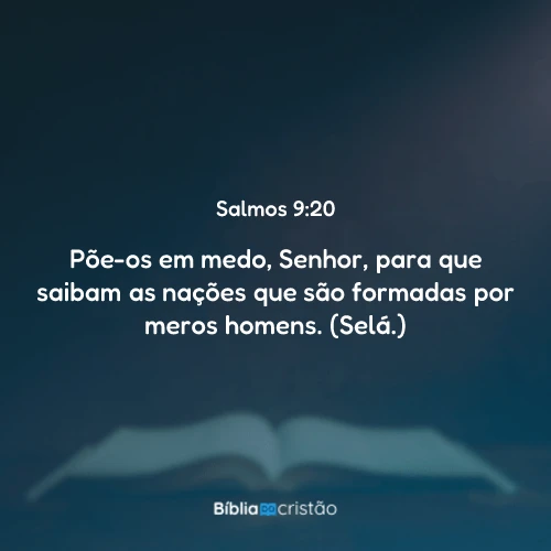 Salmos 9:20