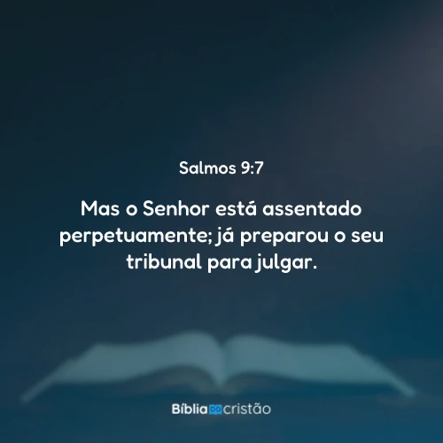 Salmos 9:7