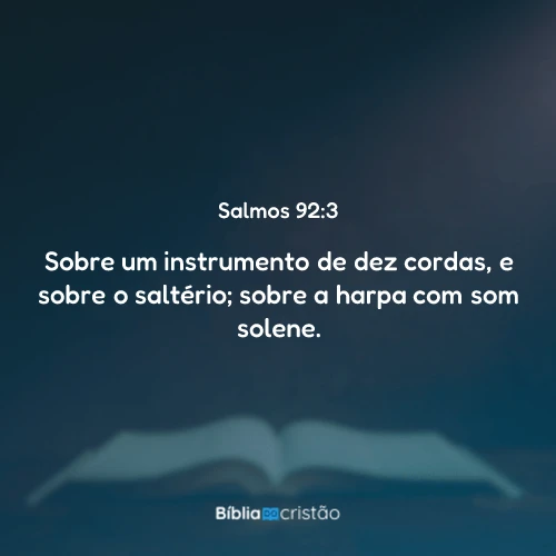 Salmos 92:3