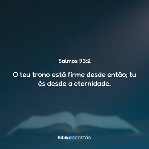 Salmos 93:2