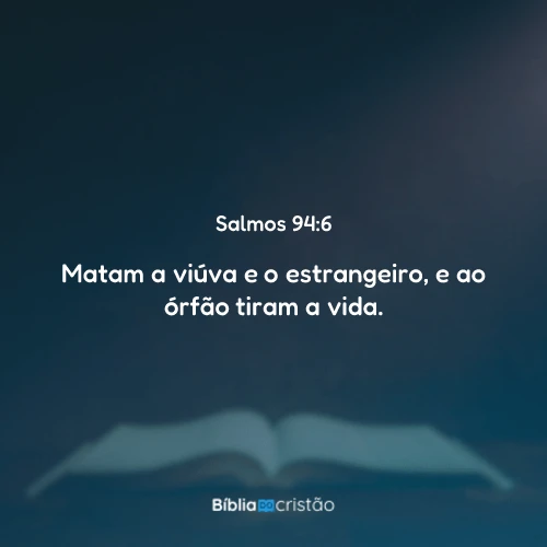 Salmos 94:6