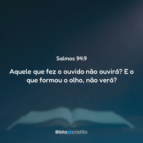 Salmos 94:9