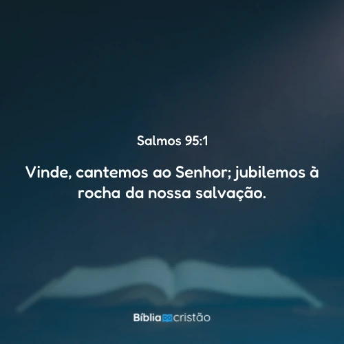 Salmos 95:1