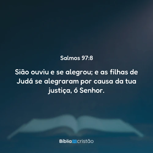 Salmos 97:8