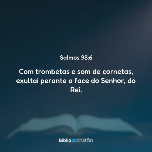 Salmos 98:6