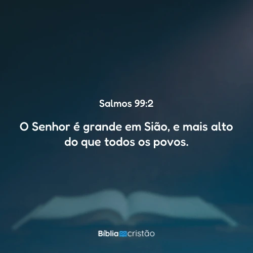 Salmos 99:2