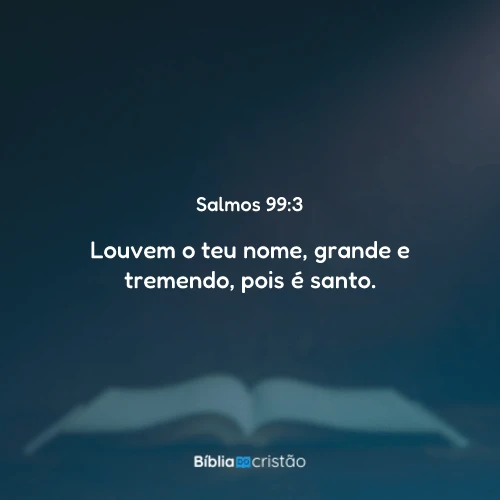 Salmos 99:3