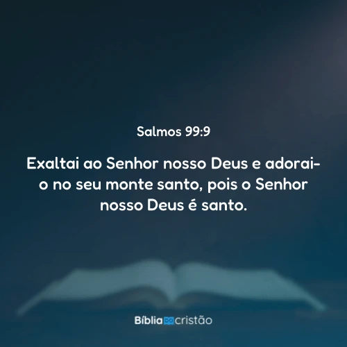 Salmos 99:9