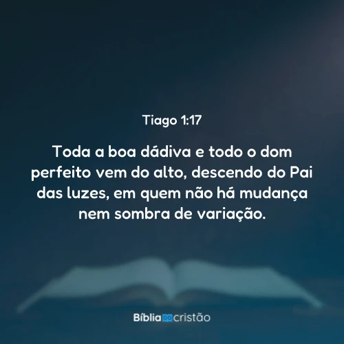 Tiago 1:17