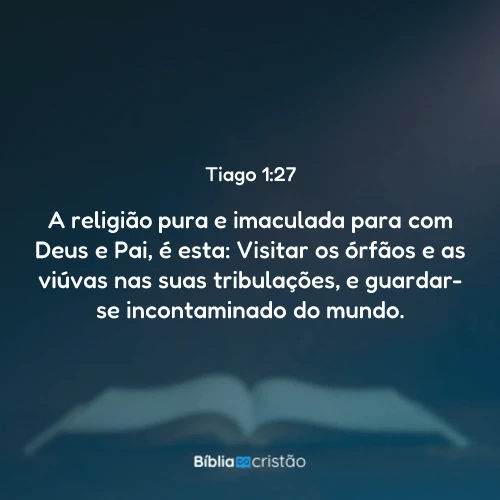 Tiago 1:27