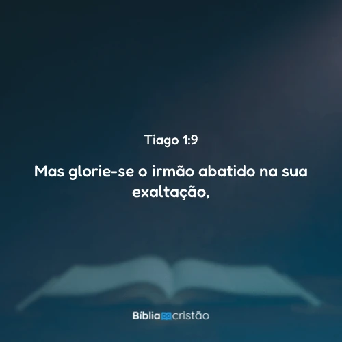 Tiago 1:9