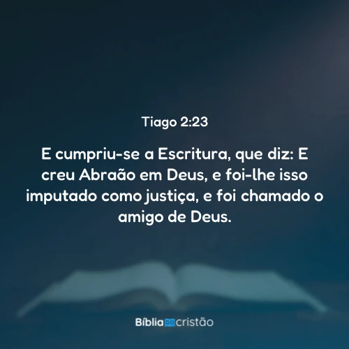 Tiago 2:23