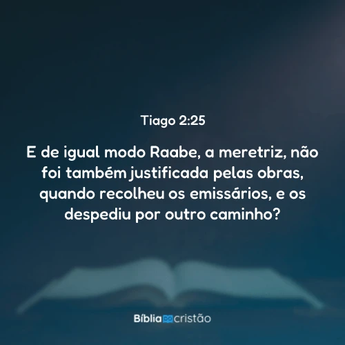 Tiago 2:25