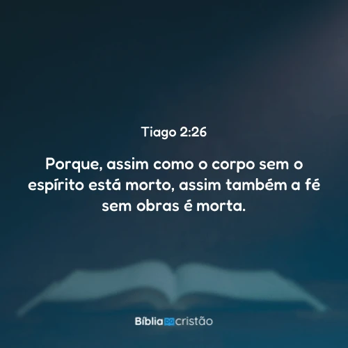 Tiago 2:26