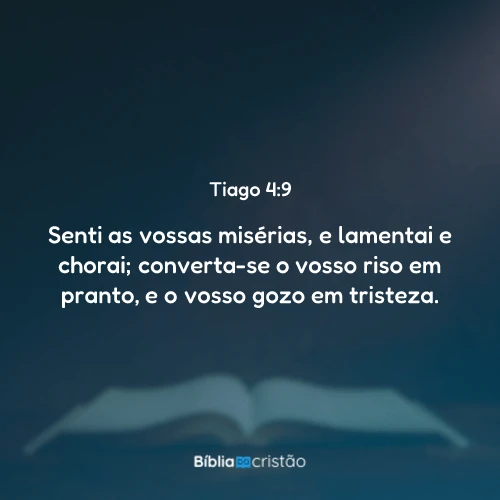 Tiago 4:9