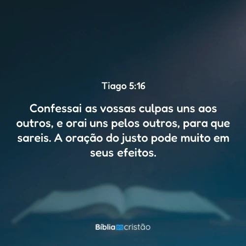 Tiago 5:16